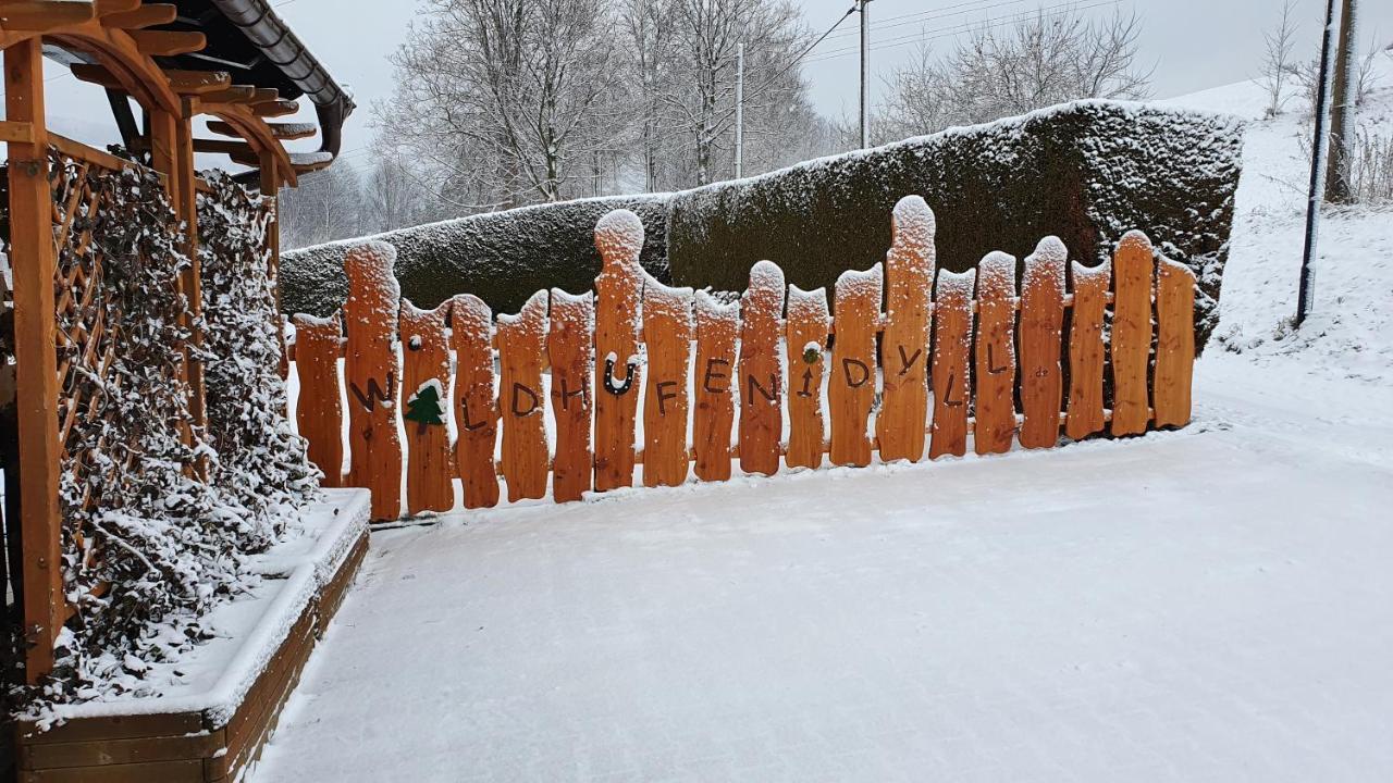 Waldhufenidyll Koenigswalde Im Erzgebirge Konigswalde Exterior foto