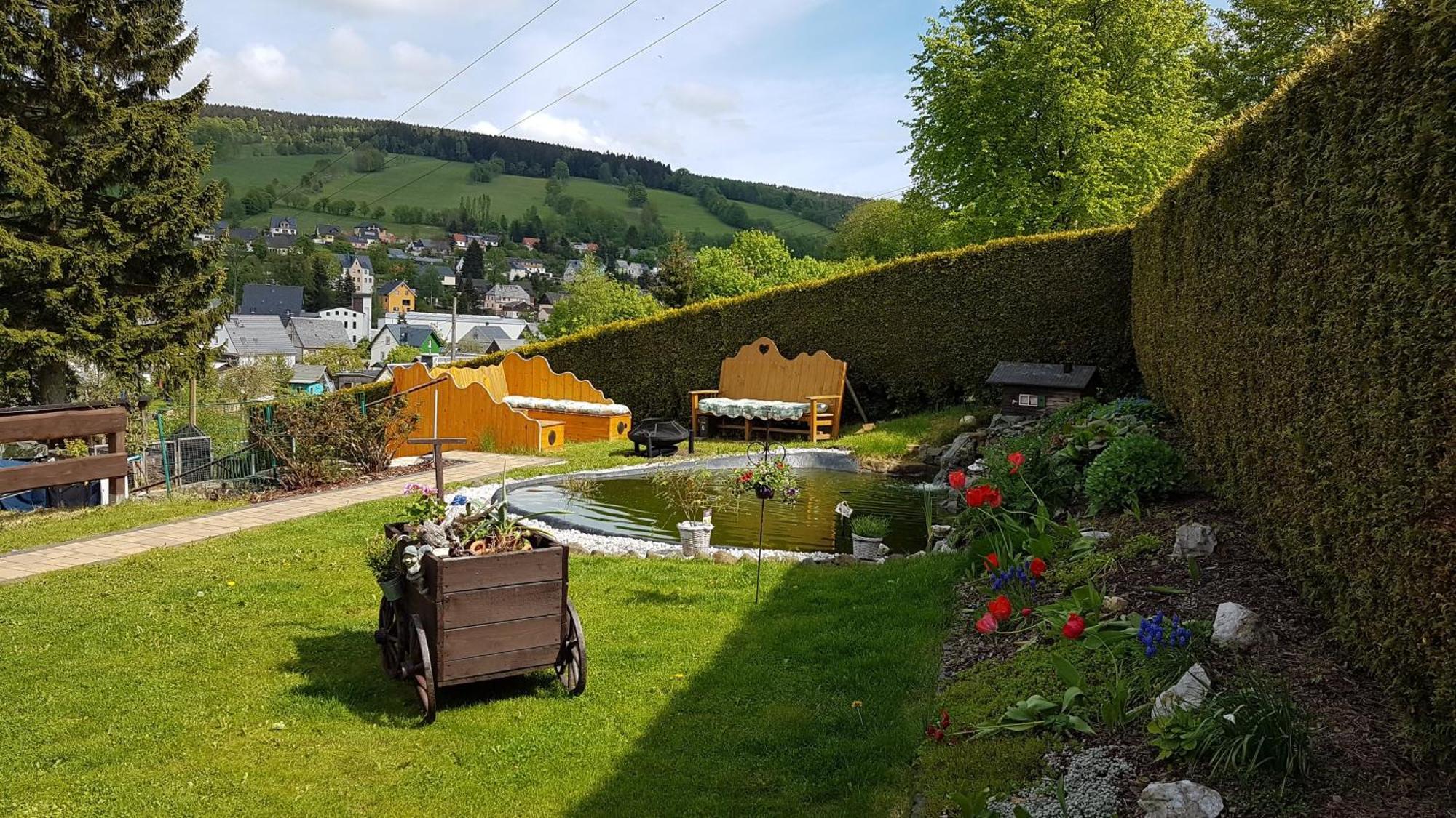 Waldhufenidyll Koenigswalde Im Erzgebirge Konigswalde Exterior foto